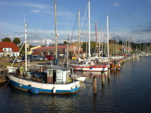 Seedorf Rügen - Romantischer Naturhafen für Fischerei- und Segelboote