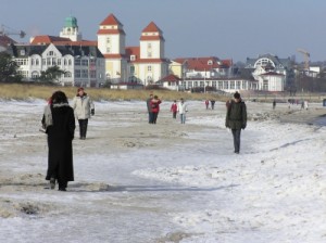 Wohnung kaufen in Binz - Hier: Strand in Binz im Winter