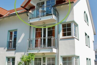 2-Raum-Wohnung mit Balkon, Kellerraum u. Kfz-Stellplatz