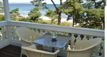 Binz: Strandwohnung mit Meerblick und Tiefgarage