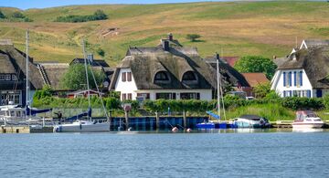 Gager: Reethaus am Hafen
