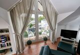 Blick auf den Balkon
