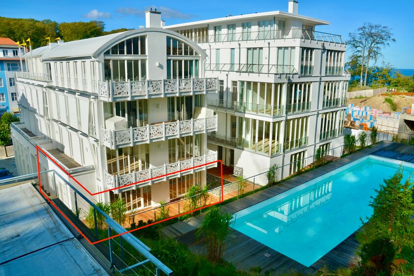 Rückansicht/Lage der Wohnung